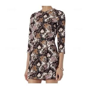 A.L.C Tordi Floral Silk Mini Dress Size 6